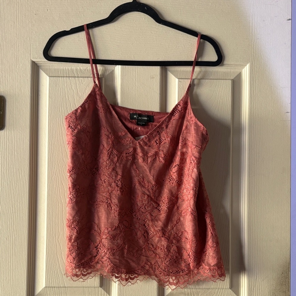 Marciano Lace Camisole Top - Pink